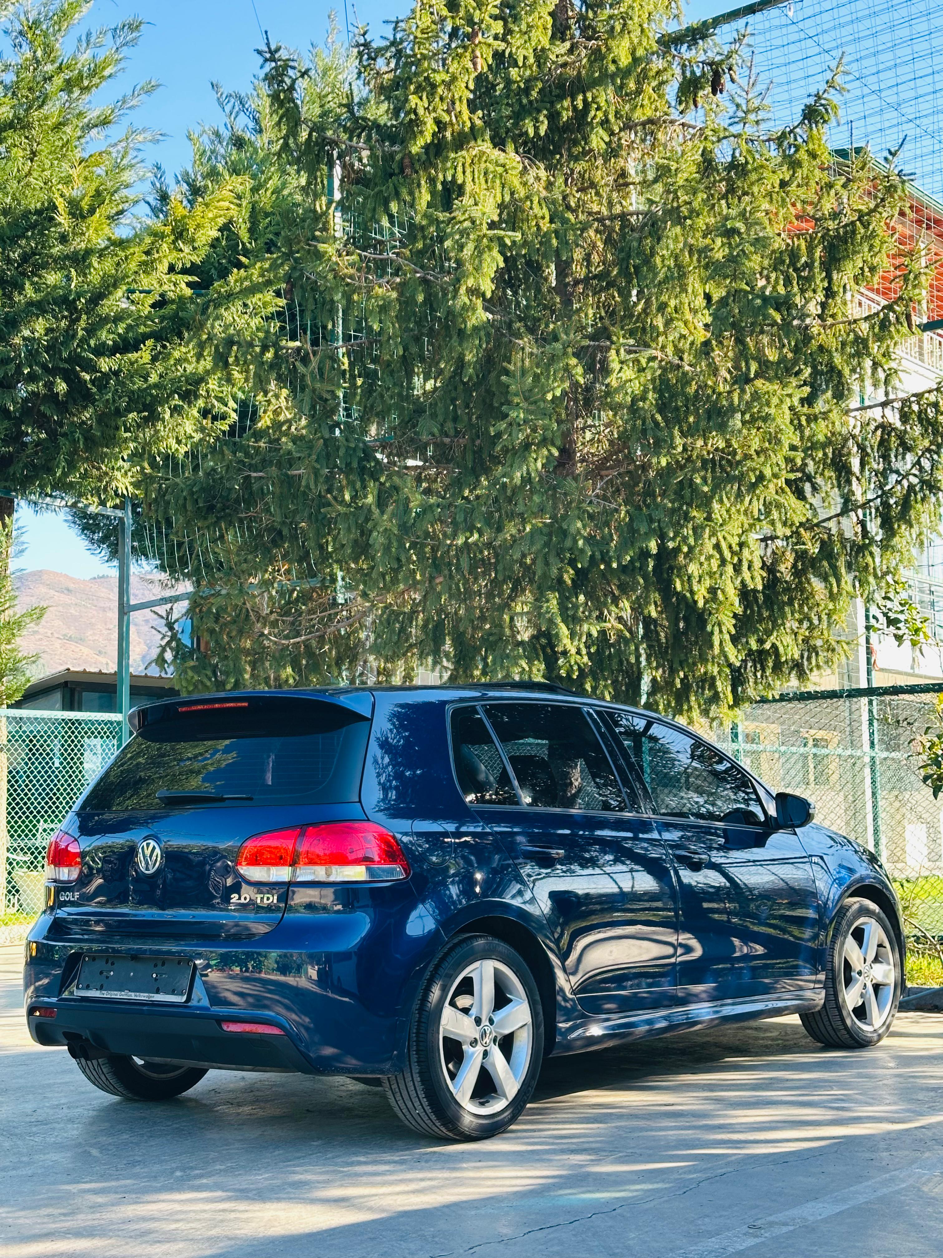 VW Golf 6 Blu pamje e brendshme
